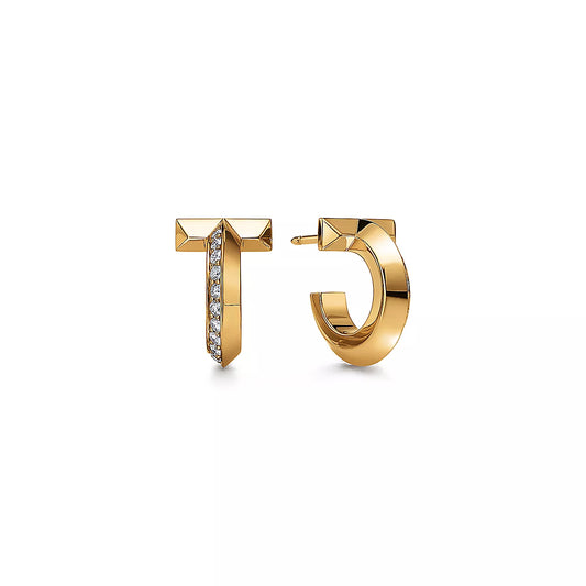 T1 Hoop Earrings